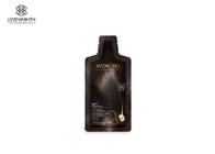De snelle Lichtbruine Shampoo van de Haarkleur, de Haarverfshampoo van de Sachets Milde Formule