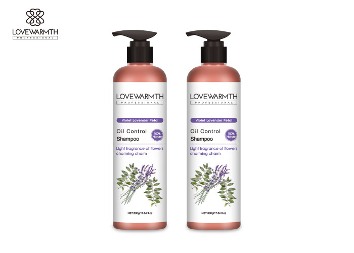 De Shampoo en het Veredelingsmiddel500ml de Bloemgeur van de Volume Lichte Lavendel van de oliecontrole