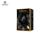 2.0 de natuurlijke Zwarte Shampoo van de Haarkleur Zacht voor de Grijze Lage Ammoniak van de Haardekking